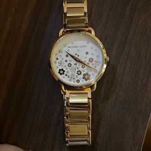 Michael Kors Floral Faced watch